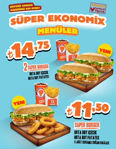 Duramadık! Süper Ekonomix Menüler’ i yaptık!