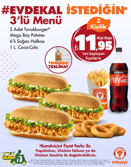 Evden Cikarmayan Kova Kampanyalar Popeyes