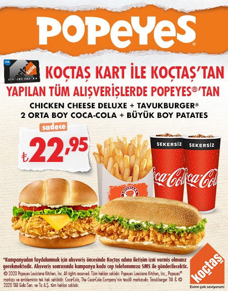 Koctas Kampanyasi Kampanyalar Popeyes