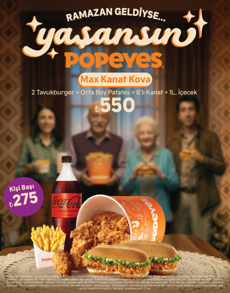 Popeyes Ramazan Menüsü