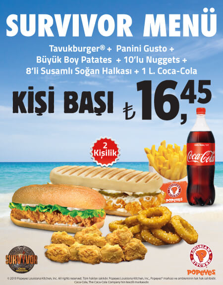 Popeyes® Survivor Menü