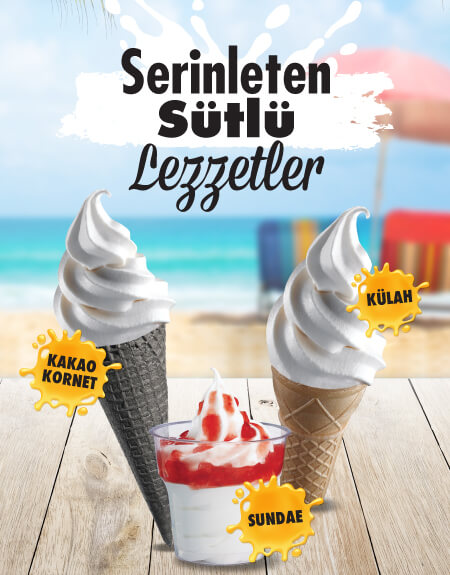 Popeyes®’tan Serinleten Sütlü Lezzetler!