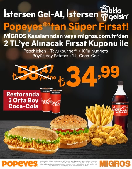 Kampanyalar Popeyes