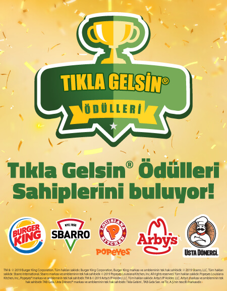 Tıkla Gelsin® Ödülleri Sahiplerini Buluyor!