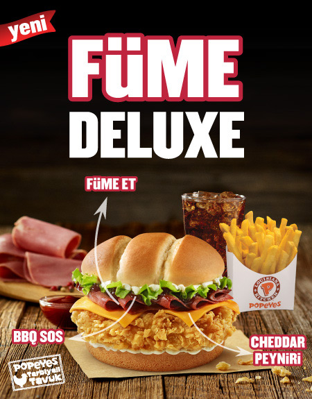 Yeni Füme Deluxe Sandviç!