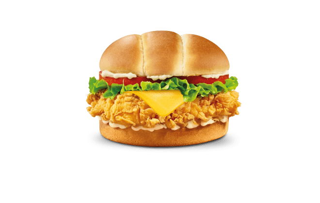 Chicken Cheese Deluxe Sandviç