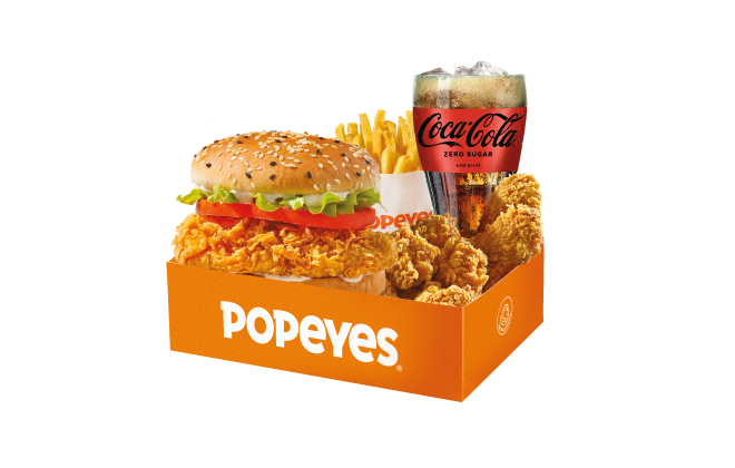 Maxi Popchicken Menü