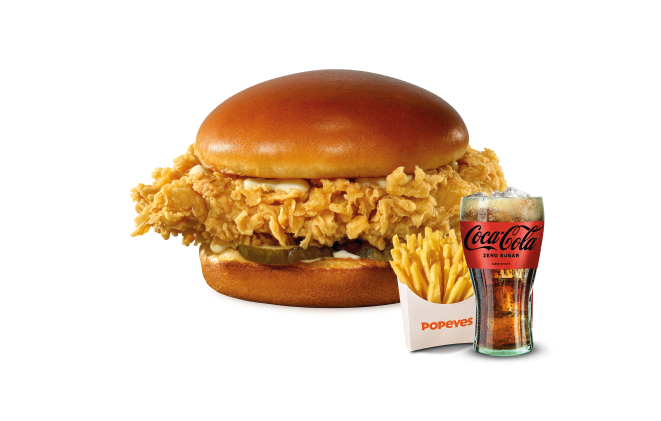 Popeyes® XL Sandviç Menü